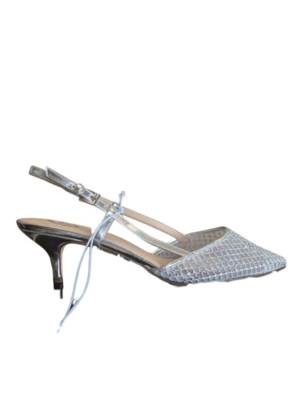 I. Miller Rhinestone Mesh Slingback Pumps, Size 8.5 - O